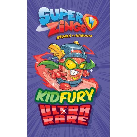 SuperZings Kid Fury Kéztörlő arctörlő, törölköző 30x50cm