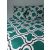Dupla paplanos pamut vászon ágynemű szett ,zöld marokkói mintás