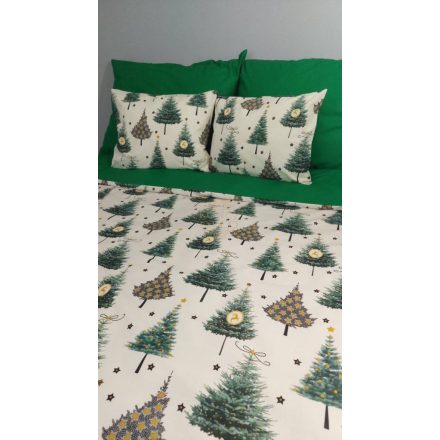  „Téli Erdő” pamutvászon ágyneműhuzat – duplapaplanos szett 