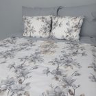 Ezüst Eukaliptusz – pamutvászon ágyneműhuzat szett (duplapaplanos)