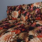 5D Virágkompozíció – Pamutvászon ágyneműhuzat (Duplapaplanos szett