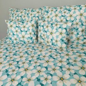   Tavaszi Virágmező pamutvászon ágyneműhuzat – duplapaplanos szett