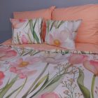 Tavaszi Álomszirmok – kétoldalas 3D pamutvászon ágyneműhuzat (dupla paplanos szett)