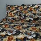 Aranyfény Virágmező – 5D pamutvászon ágyneműhuzat (duplapaplanos szett)