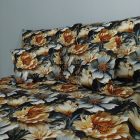 Aranyfény Virágmező – 5D pamutvászon ágyneműhuzat (duplapaplanos szett)