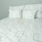 Modern minimal– 100% pamut KREPP ágyneműhuzat garnitúra