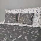 Ezüst Ágak – 100% pamut vászon ágyneműhuzat (duplapaplanos szett)