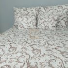 Barna Inda – 100% pamutvászon ágyneműhuzat (duplapaplanos szett)