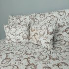 Barna Inda – 100% pamutvászon ágyneműhuzat (duplapaplanos szett)