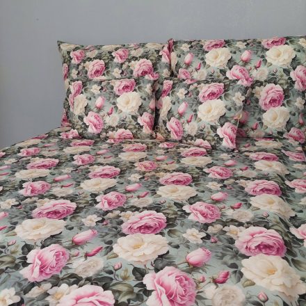  Rózsakert – 5D pamutvászon Duplapaplanos ágyneműhuzat – 5 részes
