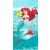 Disney Hercegnők, Ariel Friends fürdőlepedő, strand törölköző 70x140cm