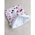 Frissen tartó kenyeres/pésütis zsák,szivecskés