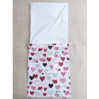 Frissen tartó kenyeres/pésütis zsák,szivecskés