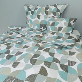 Menta Mozaik – 100% pamut krepp ágyneműhuzat garnitúra
