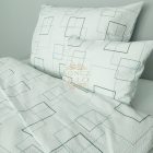 Modern Minimal – halványzöld | 100% pamut krepp ágyneműhuzat