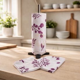 Flanel konyhai törlő – 20 db-os tekercs ,tavaszi ágak