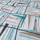 Geometrikus mintás ágyneműhuzat szett – 70% pamut, 30% poliészter