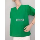 Nővér ruha,munkaruha,óvonő-orvosi tunika  ,zöld