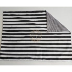 Nagypárna huzat pamutvászon,csíkos-apró kockás