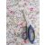 Pamut vászon csomag  szürke alapon virágos,szebb mint a képen  220×240 cm
