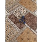 Pamut vászon csomag ,barna modern  220×250 cm