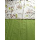 Pamut vászon csomag ,zöld  240×150 cm,virágos 240×200