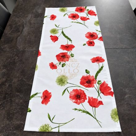 Pipacs – Lonetta asztali futó 40×87 cm